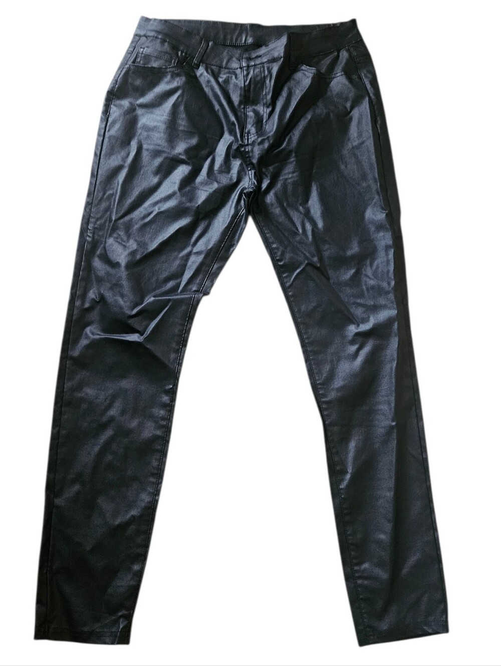 Faux Leather Skinny Pants Women XXL